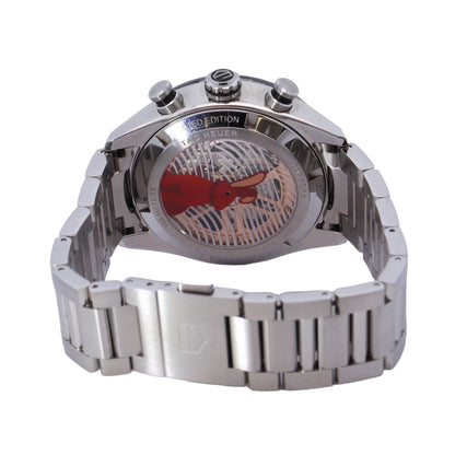 Tag Heuer Carrera "Year Of The Rabbit"  44mm Stainless Steel Black Stick Dial Watch Reference# CBN2A1L.FC6521 - Happy Jewelers Fine Jewelry Lifetime Warranty