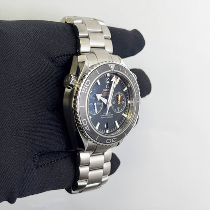 Omega Seamaster 45.5mm Black Dial Watch Ref# 232.30.46.51.01.001 - Happy Jewelers Fine Jewelry Lifetime Warranty