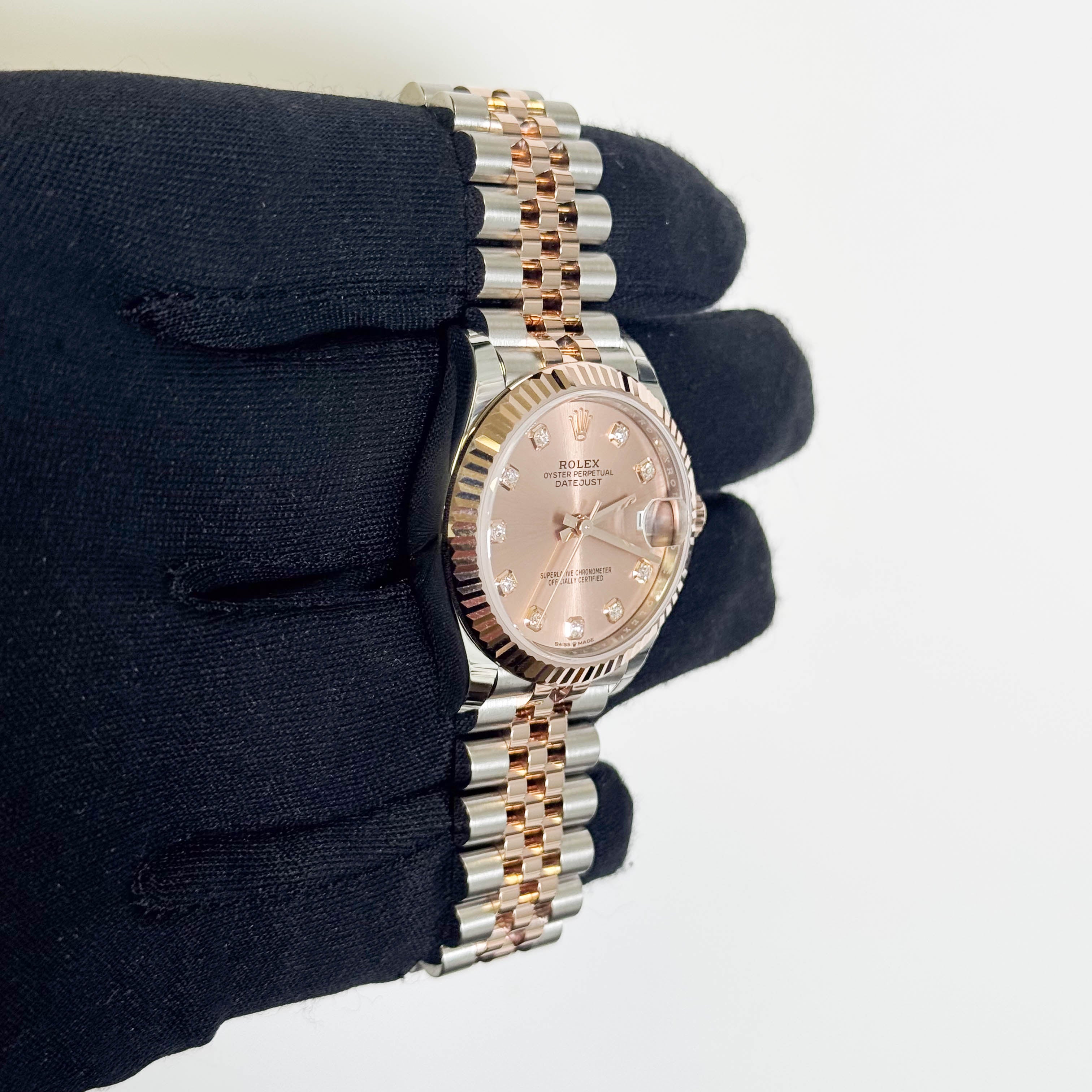 Rolex Datejust 31mm Everose Dial Watch Ref# 278271 - Happy Jewelers Fine Jewelry Lifetime Warranty