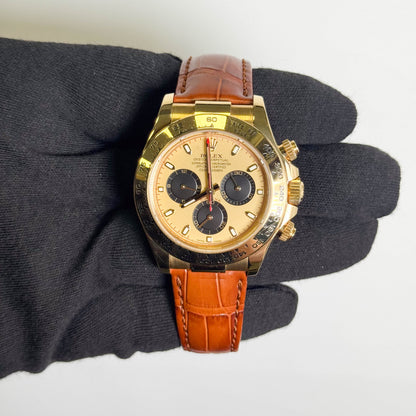 Rolex Daytona 40mm Champagne Dial Watch Ref# 116518