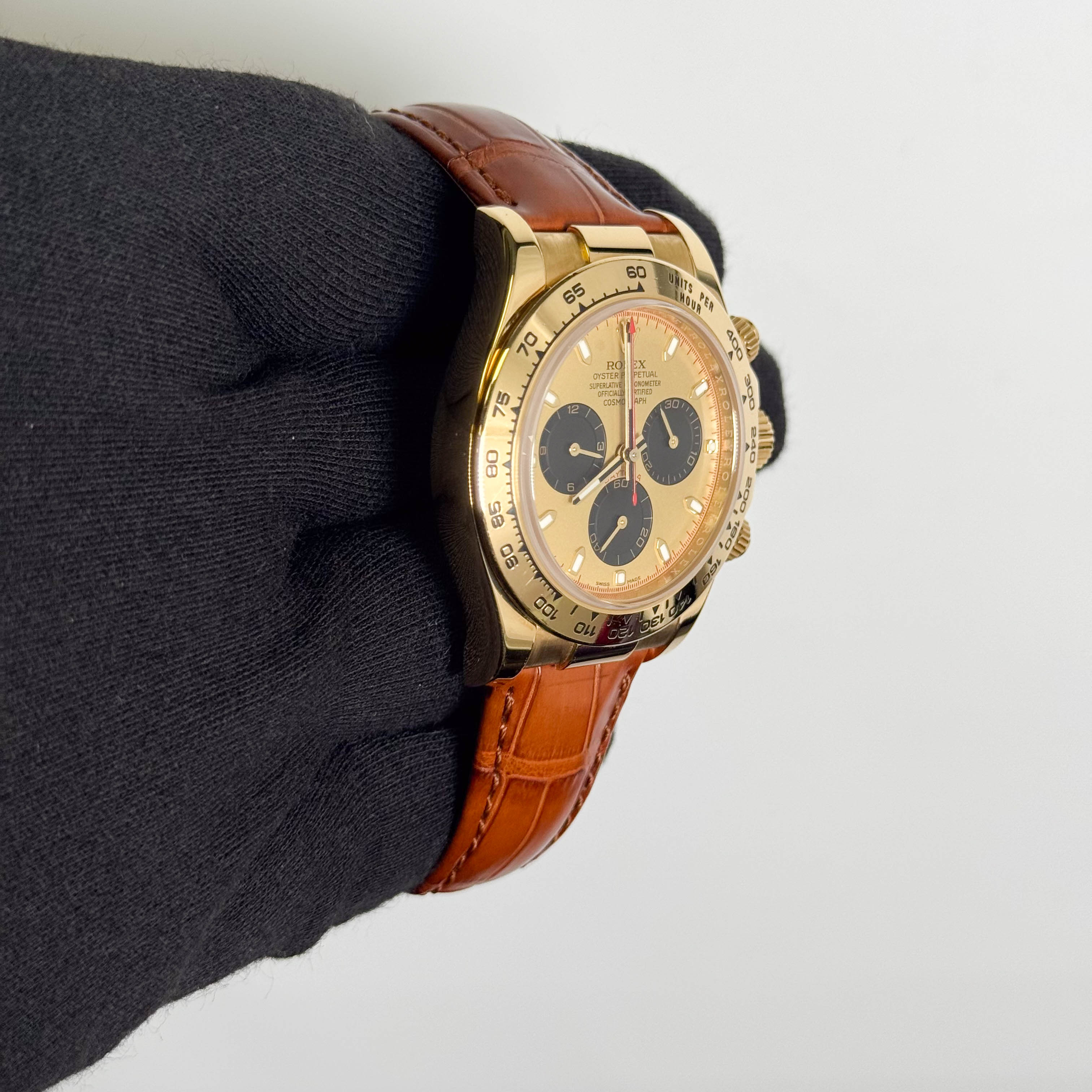 Rolex Daytona 40mm Champagne Dial Watch Ref# 116518