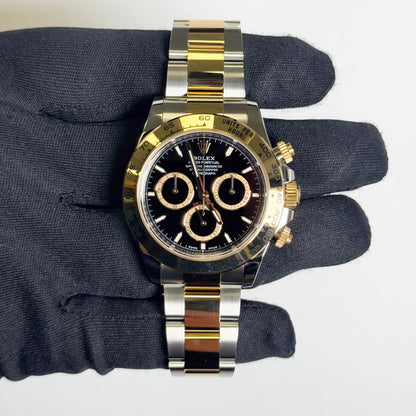 Rolex Daytona 40mm Black Dial Watch Ref # 126503 - Happy Jewelers Fine Jewelry Lifetime Warranty