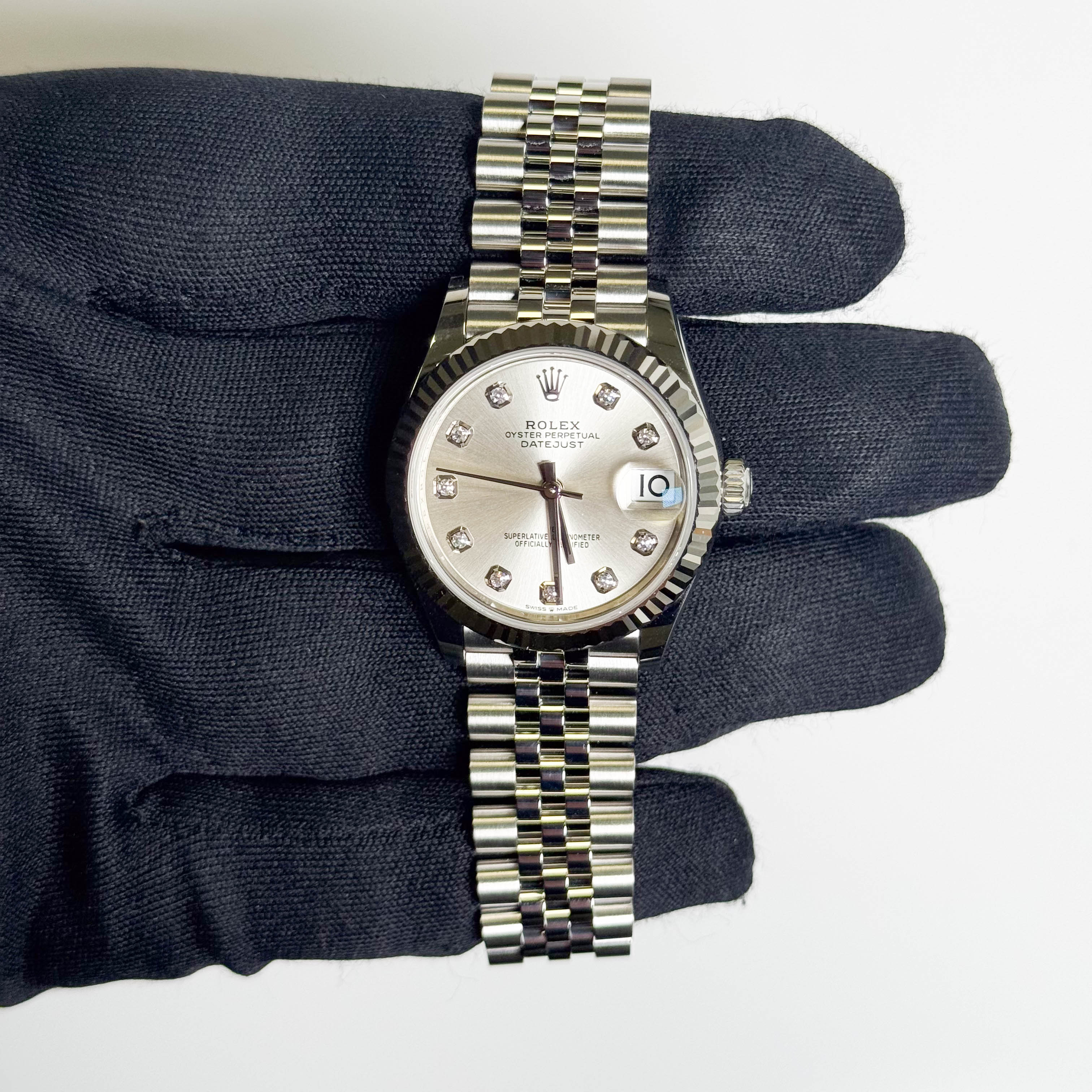 Rolex Datejust 31mm Silver Dial Watch Ref # 278274 - Happy Jewelers Fine Jewelry Lifetime Warranty