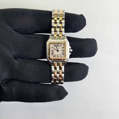 Cartier Panthere 22mm Ivory Dial Watch Ref# W25029B6