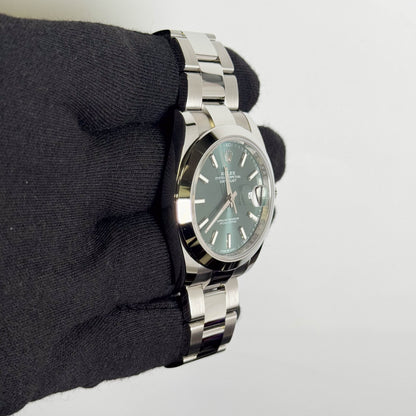 Rolex Datejust 41mm Green Dial Watch Ref# 126300