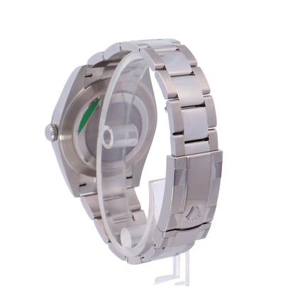 Rolex Datejust Stainless Steel 41mm Blue Diamond Dot Dial Watch Reference# 126334 - Happy Jewelers Fine Jewelry Lifetime Warranty