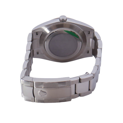 Rolex Datejust Stainless Steel 41mm Blue Diamond Dot Dial Watch Reference# 126334 - Happy Jewelers Fine Jewelry Lifetime Warranty