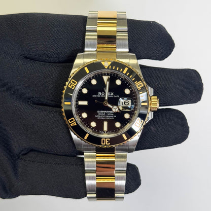 Rolex Submariner 41mm Black Dial Watch Ref# 126613LN