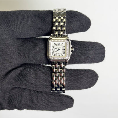 Cartier Panthere 22x30mm Ivory Dial Watch Ref# W4PN0016