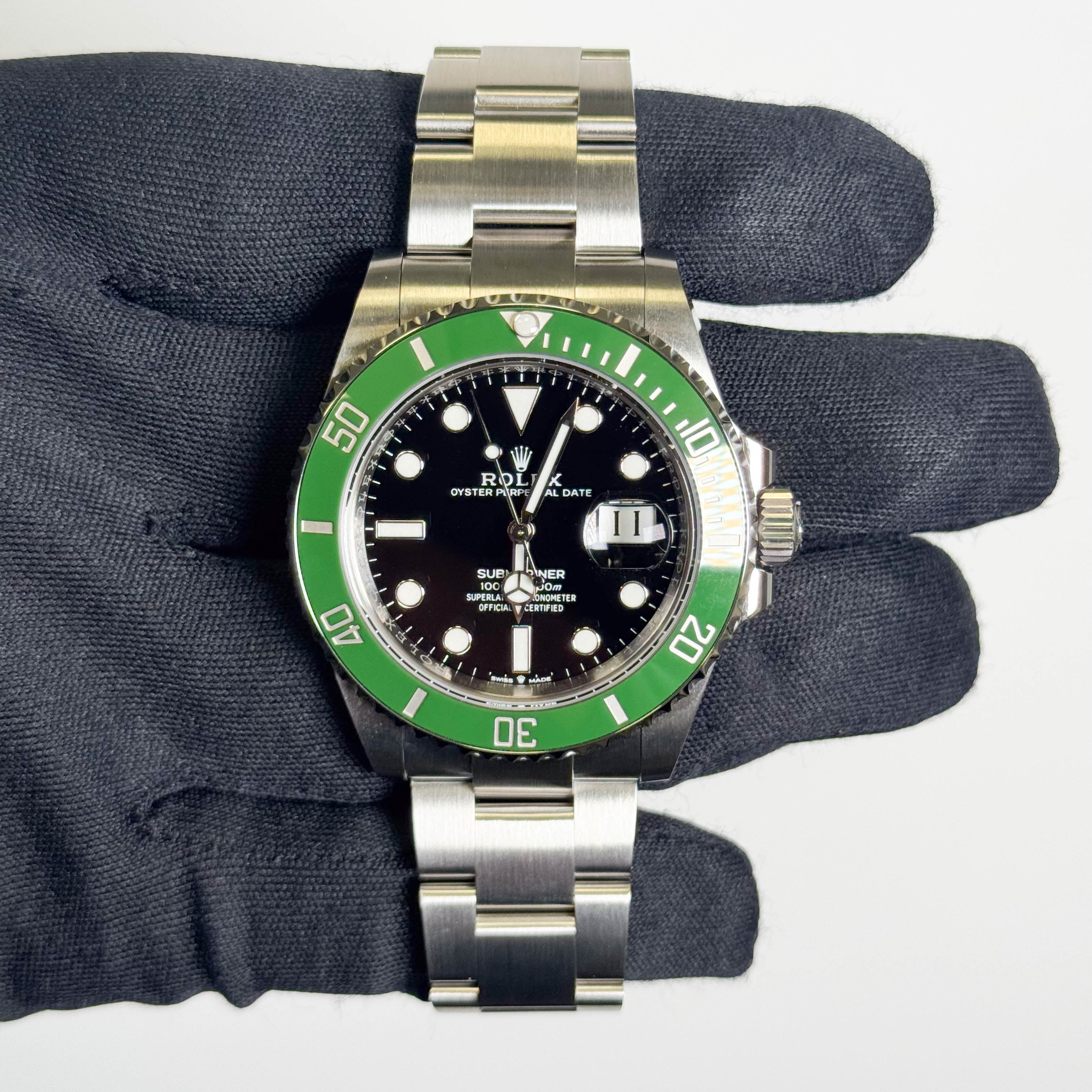 Rolex Submariner 41mm  "Starbucks" Black Dial Watch Ref# 126610LV - Happy Jewelers Fine Jewelry Lifetime Warranty