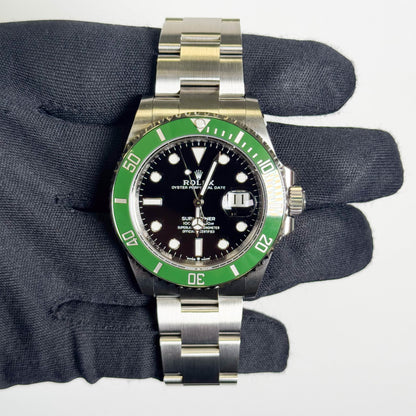 Rolex Submariner 41mm  "Starbucks" Black Dial Watch Ref# 126610LV - Happy Jewelers Fine Jewelry Lifetime Warranty