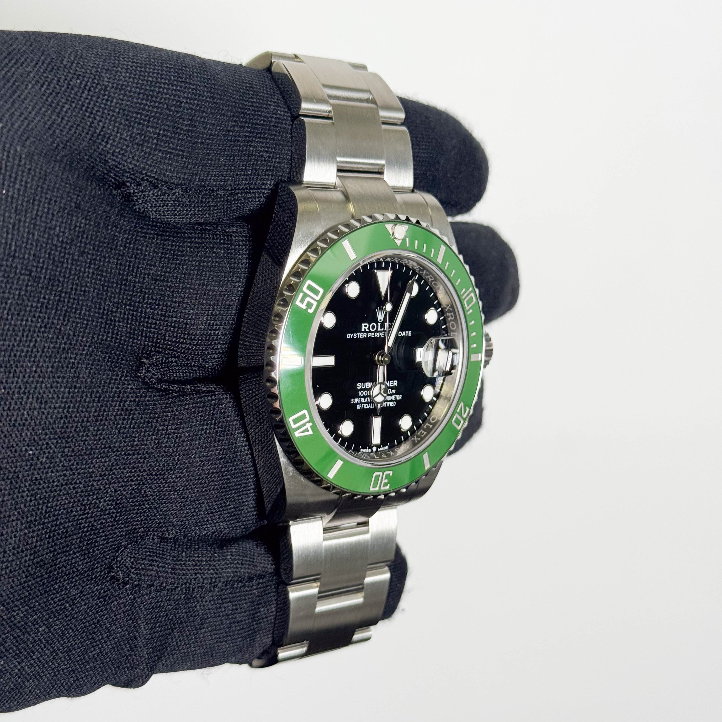 Rolex Submariner 41mm  "Starbucks" Black Dial Watch Ref# 126610LV - Happy Jewelers Fine Jewelry Lifetime Warranty