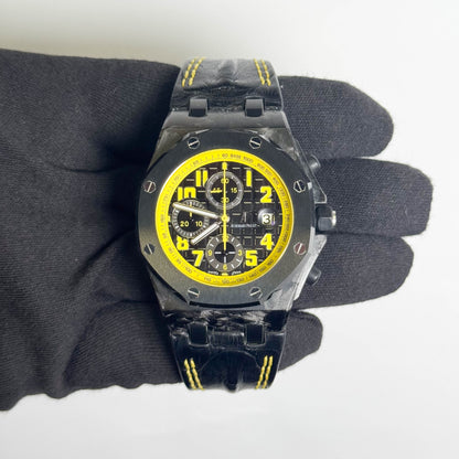 Audemars Piguet 42mm Black Dial Watch Ref# 26176FO.OO.D101CR.02
