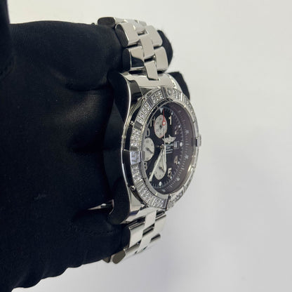 Breitling Super Avenger 48mm Black Dial Watch Ref# A13370 - Happy Jewelers Fine Jewelry Lifetime Warranty