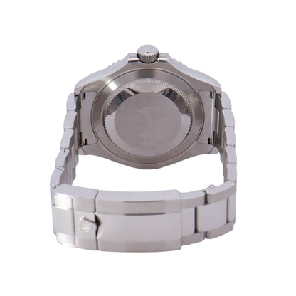 Rolex Yacht-Master Stainless Steel 40mm Rhodium Dot Dial Watch Reference #: 126622 - Happy Jewelers Fine Jewelry Lifetime Warranty