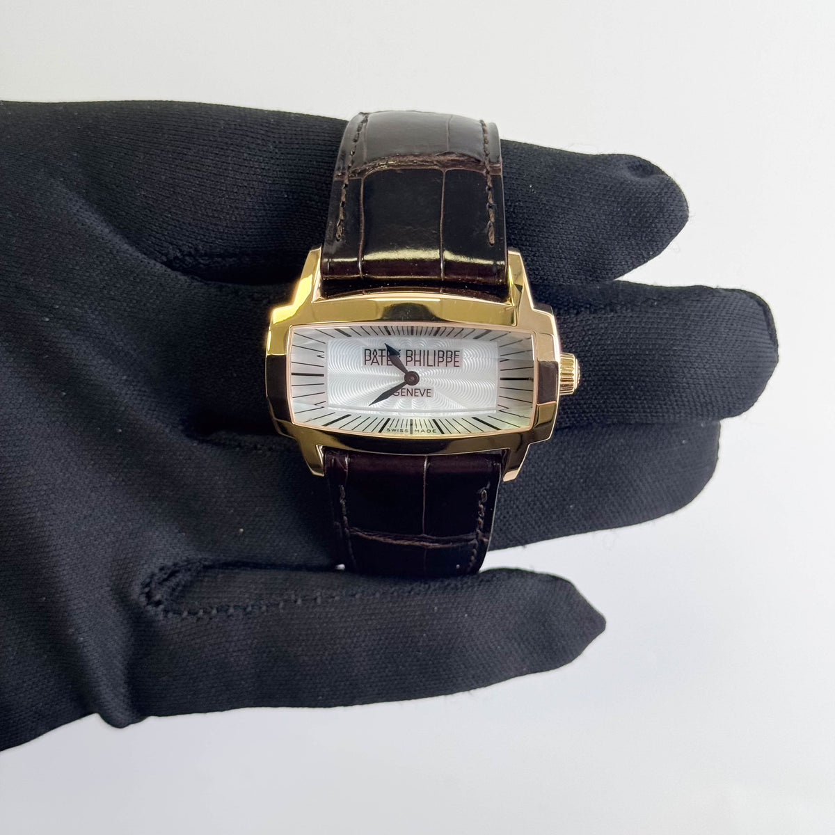 Patek Philippe Gondolo 32 x 42 mm MOP Dial Watch Ref# 4980R-001