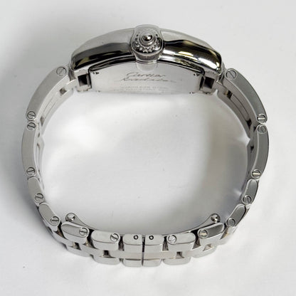 Cartier Roadster Stainless Steel 31mm Silver Dial Watch Ref# W62016V3 - Happy Jewelers Fine Jewelry Lifetime Warranty