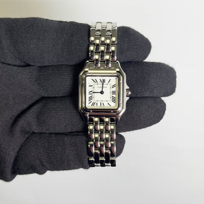 Cartier Panthere 27x37mm Ivory Dial Watch Ref# WSPN0015