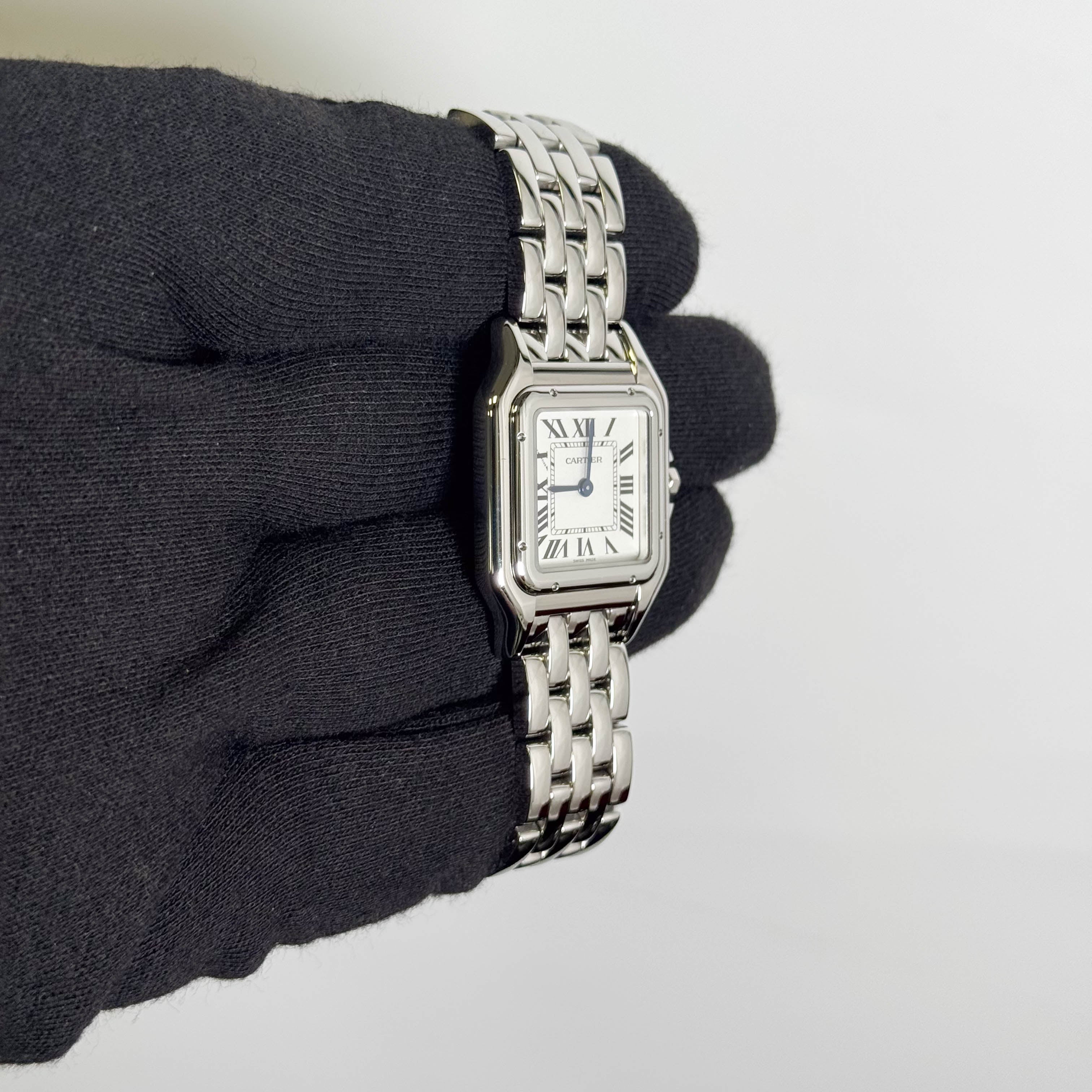 Cartier Panthere 27x37mm Ivory Dial Watch Ref# WSPN0015