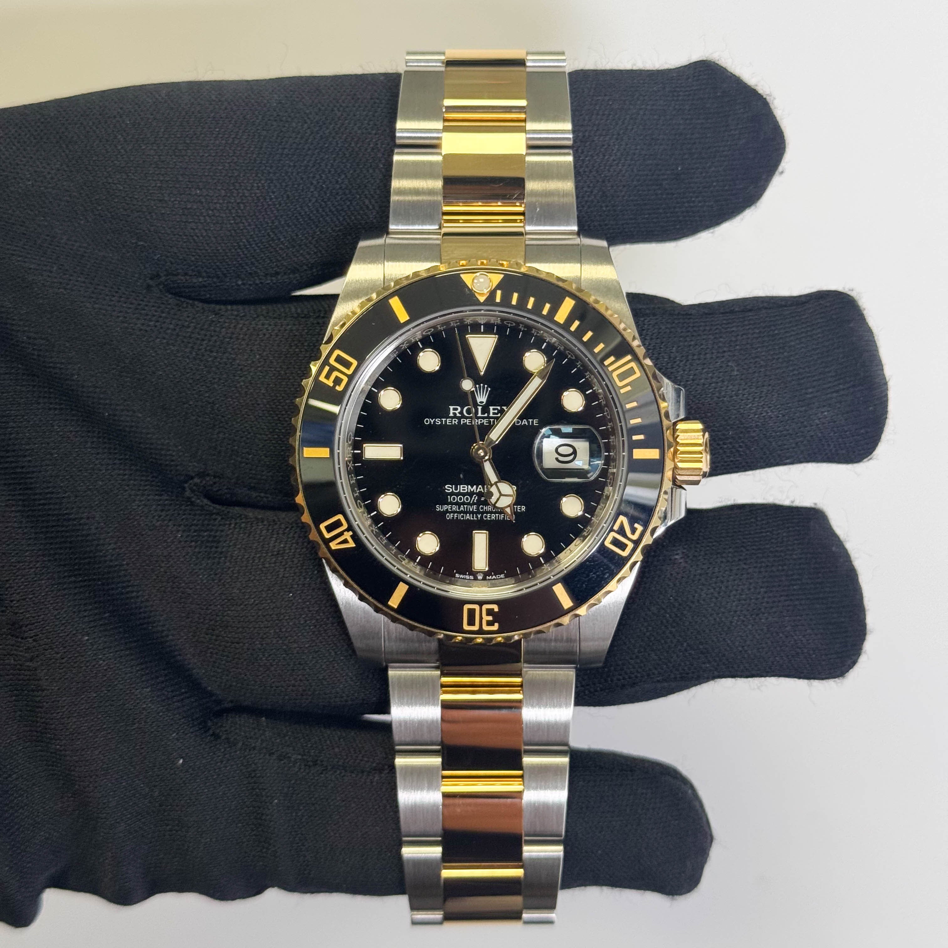 Rolex Submariner 41mm Black Dial Watch Ref# 126613LN