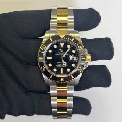 Rolex Submariner 41mm Black Dial Watch Ref# 126613LN - Happy Jewelers Fine Jewelry Lifetime Warranty
