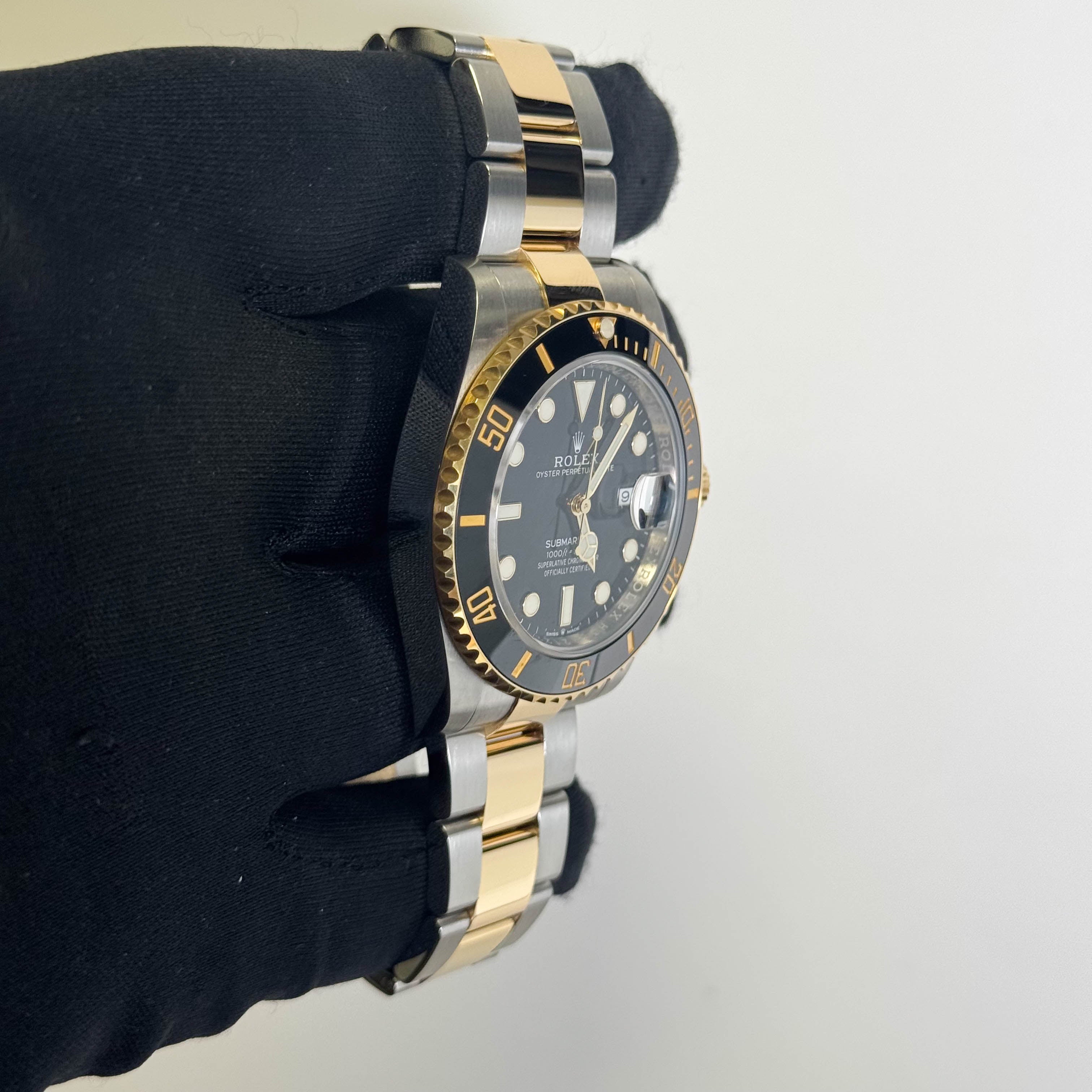 Rolex Submariner 41mm Black Dial Watch Ref# 126613LN