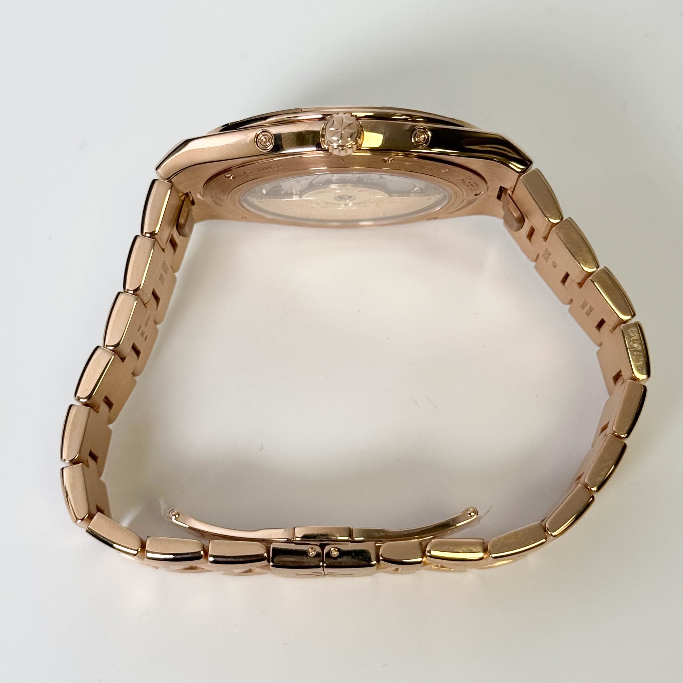 Vacheron Constantin Overseas Perpetual Calendar Ultra Thin 41.5mm Pink Gold Dial Watch Ref# 4300V/220R-H144