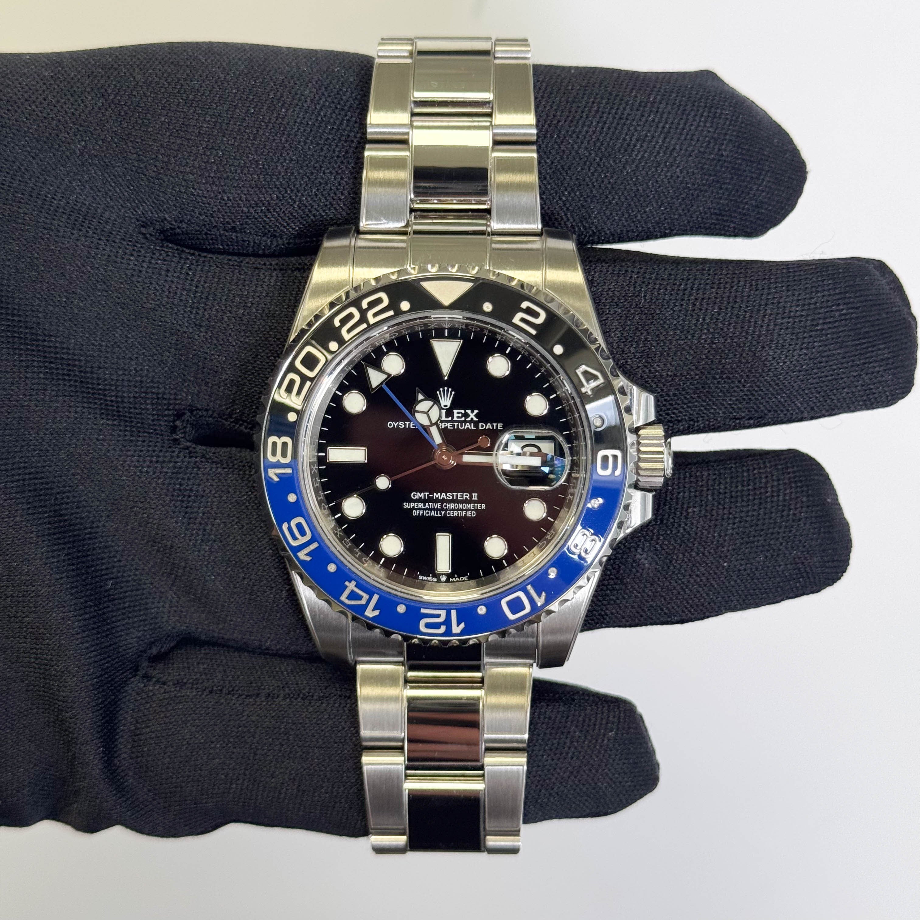 Rolex GMT-Master II 40mm Black Dot Dial Watch Ref# 126710BLNR - Happy Jewelers Fine Jewelry Lifetime Warranty