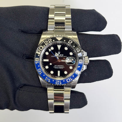 Rolex GMT-Master II 40mm Black Dot Dial Watch Ref# 126710BLNR - Happy Jewelers Fine Jewelry Lifetime Warranty