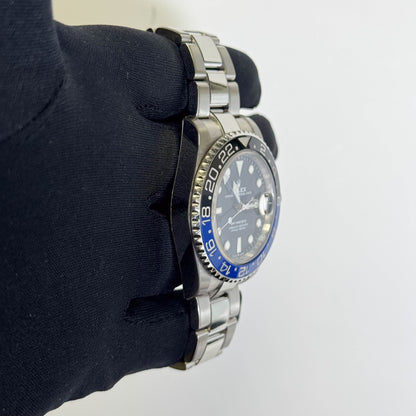 Rolex GMT-Master II 40mm Black Dot Dial Watch Ref# 126710BLNR - Happy Jewelers Fine Jewelry Lifetime Warranty