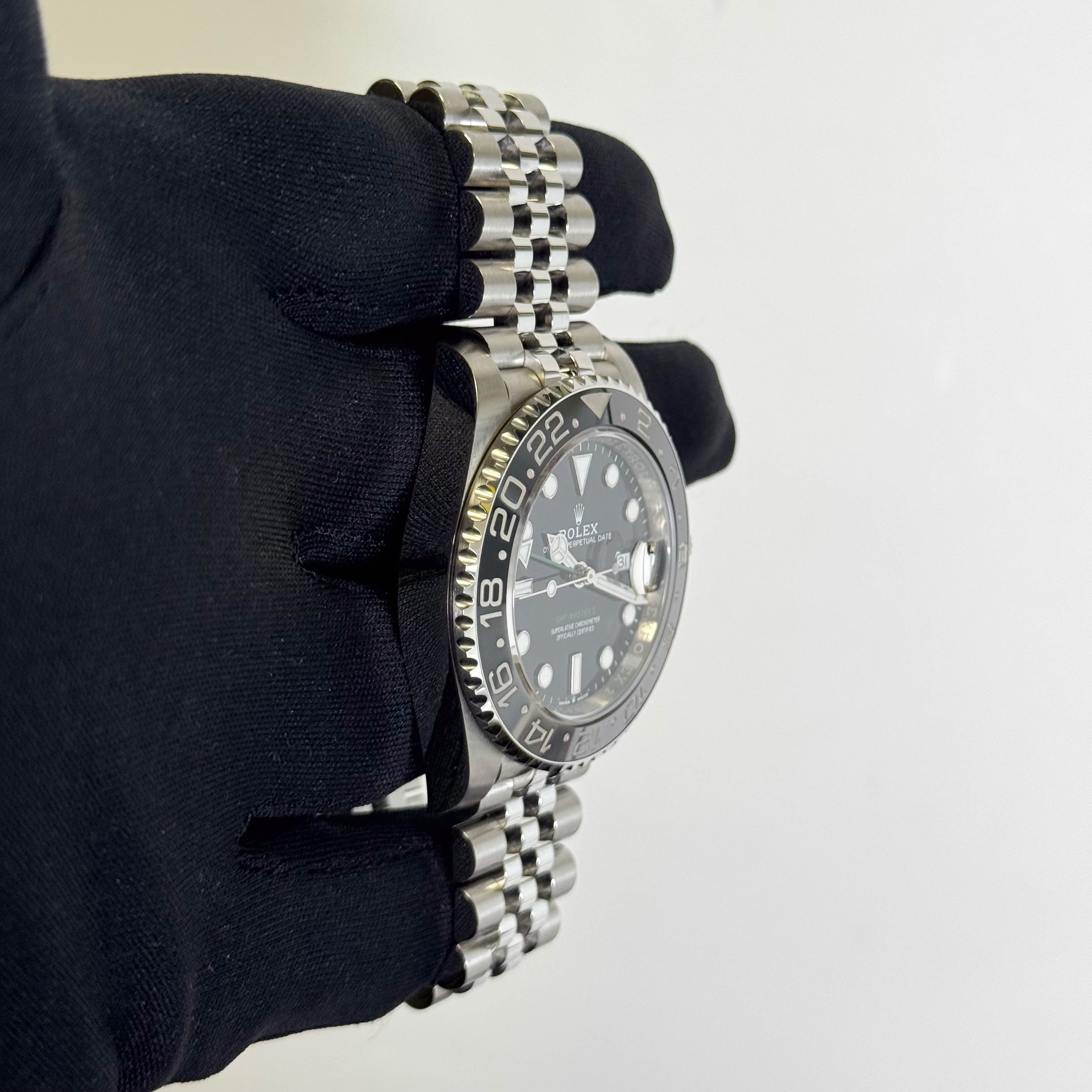 Rolex GMT-Master II 40mm Black Dial Ref# 126710GRNR