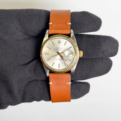 Rolex Datejust 36mm Silver Dial Watch Ref# 16013