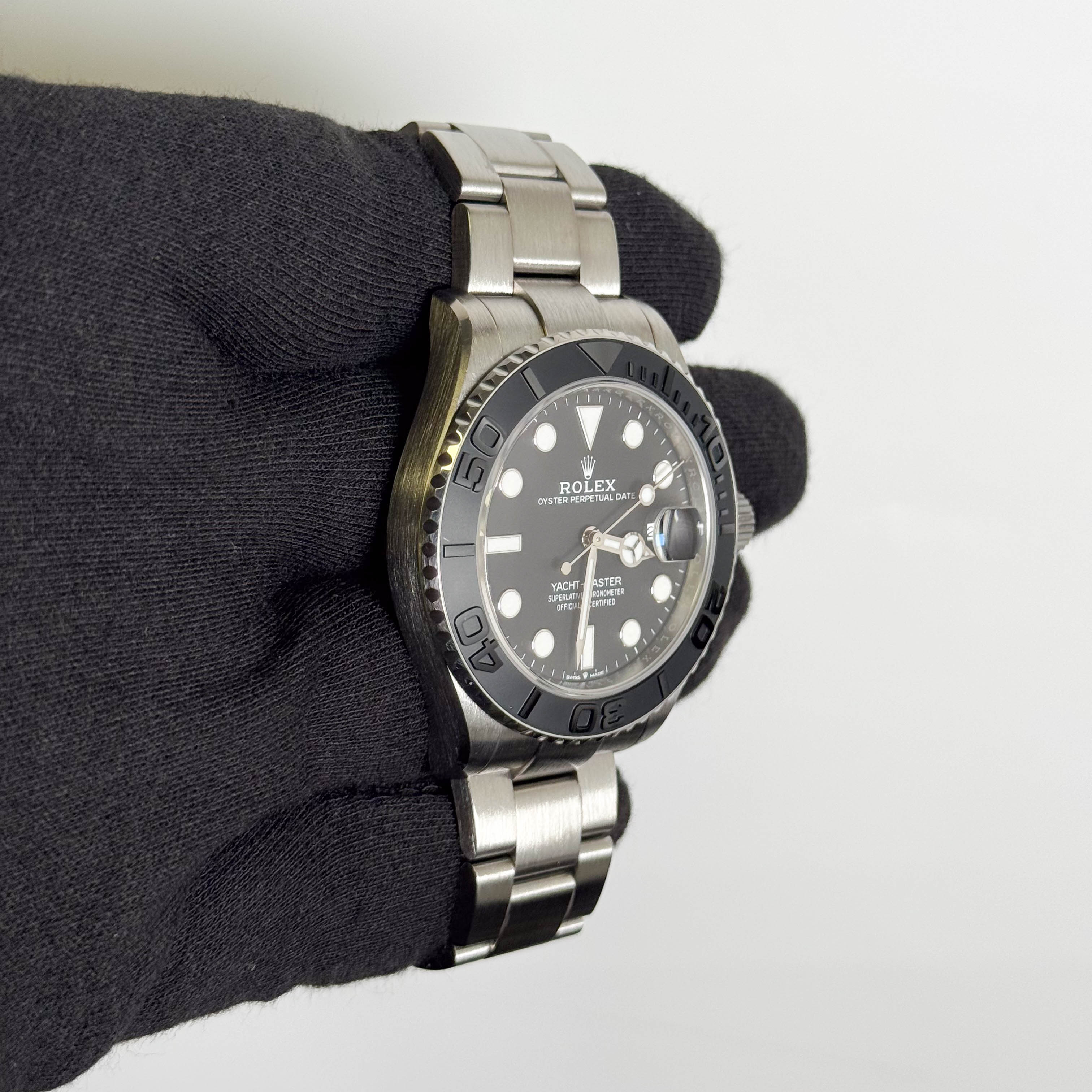Rolex Yacht-Master 42mm Black Dial Watch Ref# 226627
