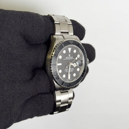 Rolex Yacht-Master 42mm Black Dial Watch Ref# 226627