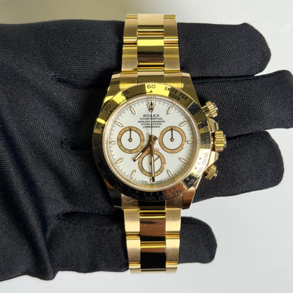 Rolex Daytona 40mm White Dial Watch Ref# 126508
