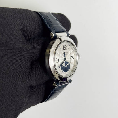 Cartier Pasha Moon Phase 41mm Silver Dial Watch Ref# WSPA0030