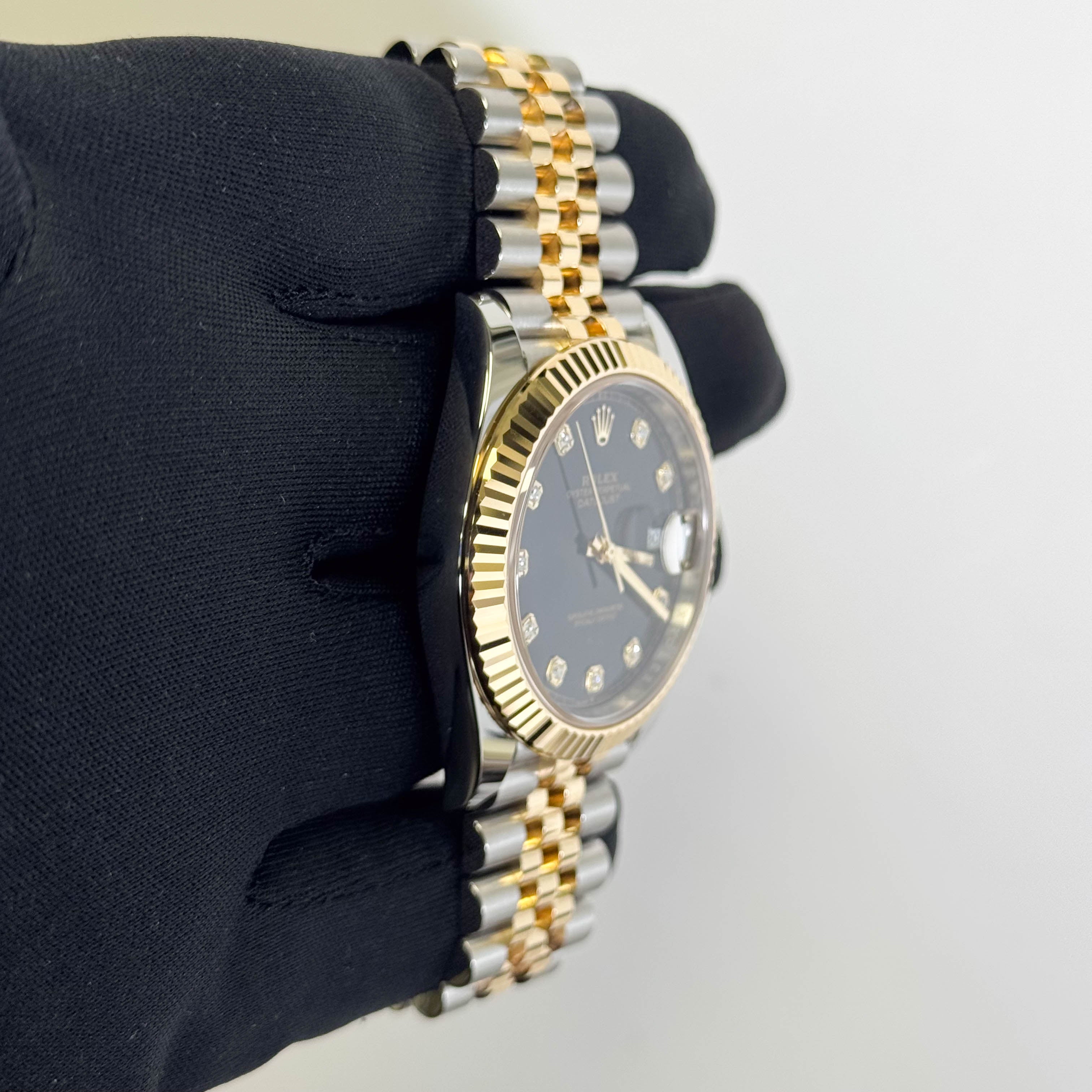 Rolex Datejust 41mm Black Dial Watch Ref# 126333