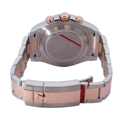 Rolex Yacht-Master II Two-Tone Stainless Steel & Rose Gold 44mm White Reference# 116681 - Happy Jewelers Fine Jewelry Lifetime Warranty
