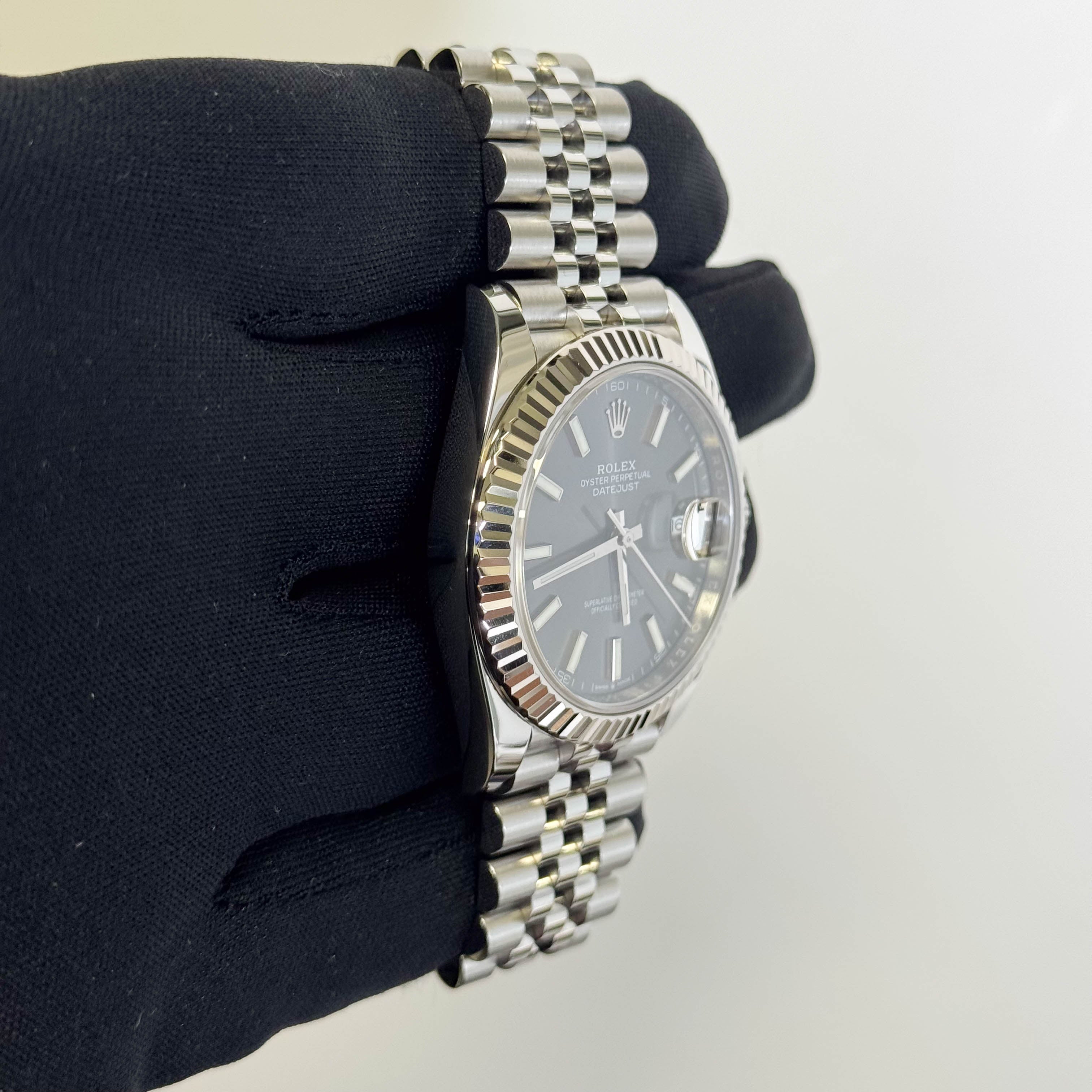 Rolex Datejust 41mm Rhodium Dial Watch Ref# 126334 - Happy Jewelers Fine Jewelry Lifetime Warranty