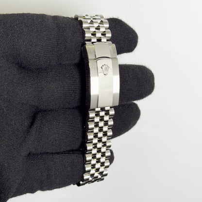 Rolex Datejust 41mm Rhodium Dial Watch Ref# 126334