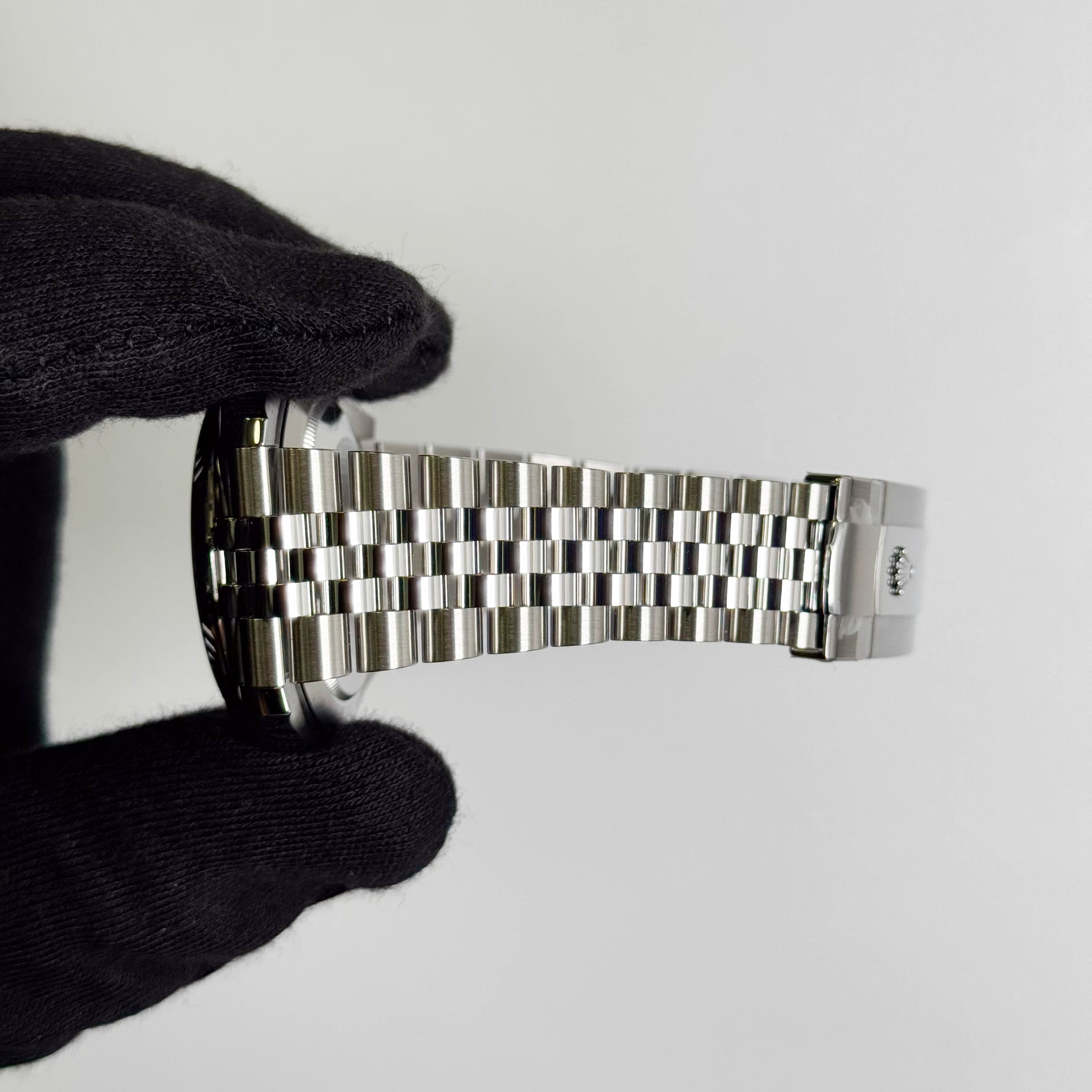 Rolex Datejust 41mm Rhodium Dial Watch Ref# 126334