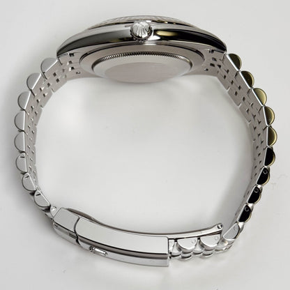 Rolex Datejust 41mm Rhodium Dial Watch Ref# 126334