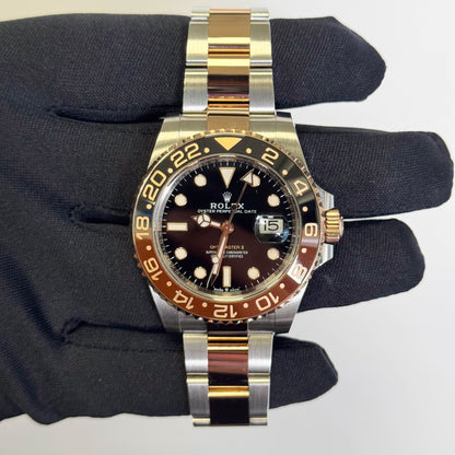 Rolex GMT-Master II 40mm Black Dial Watch Ref# 126711CHNR - Happy Jewelers Fine Jewelry Lifetime Warranty