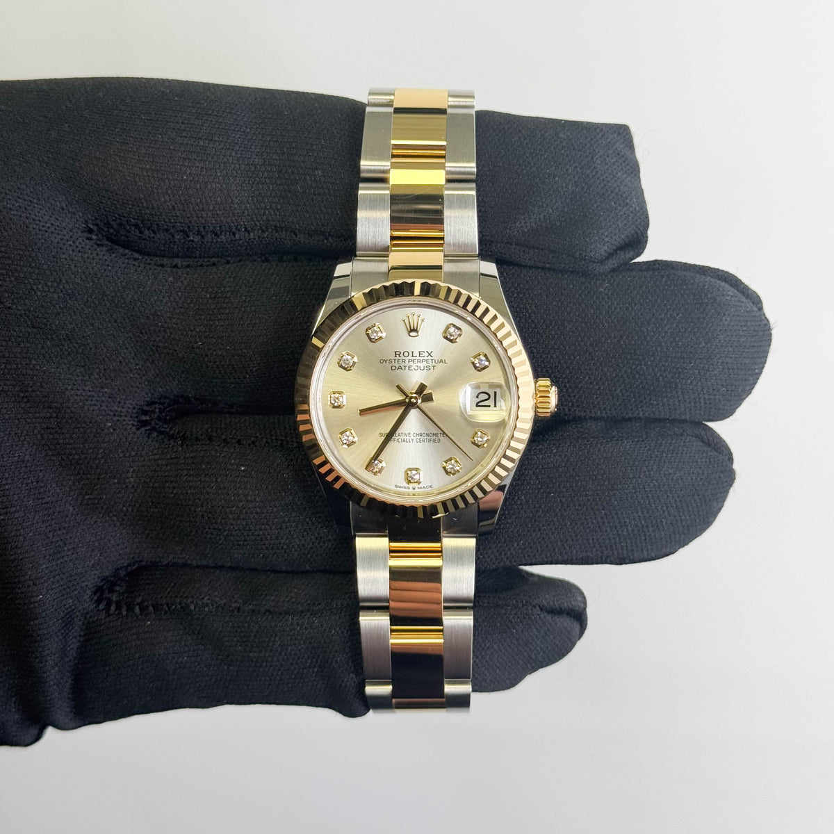 Rolex Datejust 31mm Silver Dial Watch Ref# 278273 - Happy Jewelers Fine Jewelry Lifetime Warranty