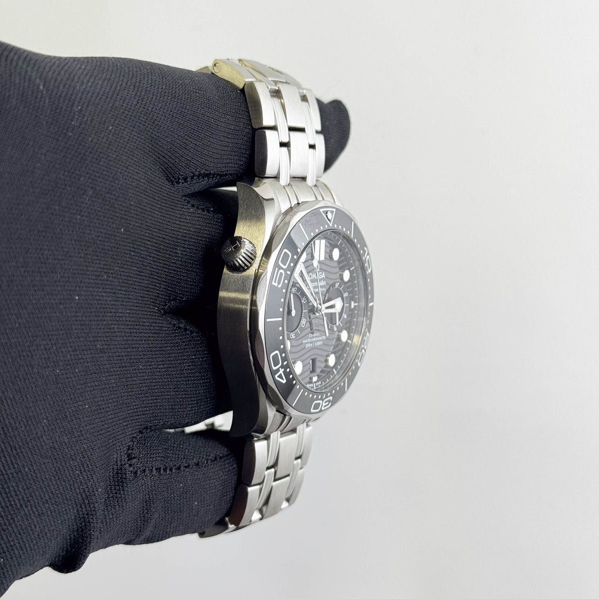 Omega Seamaster Diver 44mm Black Dial Watch Ref# 210.30.44.51.01.001