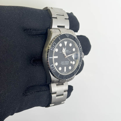 Rolex Yacht-Master 42mm Black Dial Watch Ref# 226627 - Happy Jewelers Fine Jewelry Lifetime Warranty