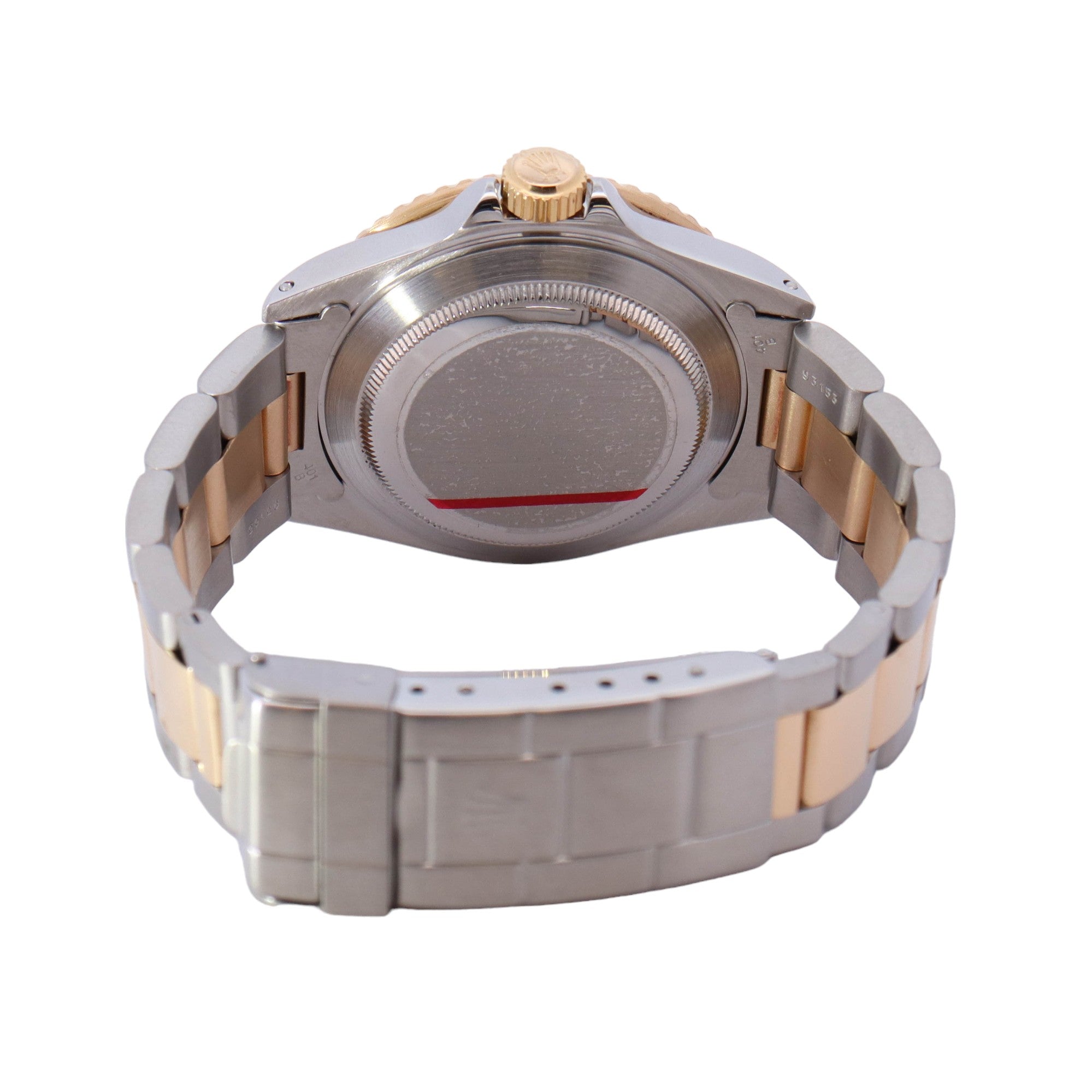 Rolex Submariner Two-Tone Stainless Steel & Yellow Gold 40mm Black Dot Dial Watch Reference# 16613 - Happy Jewelers Fine Jewelry Lifetime Warranty