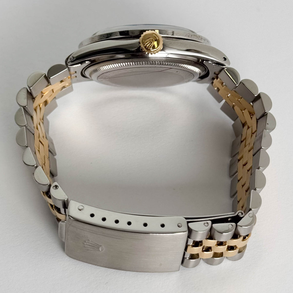 Rolex Datejust 36mm MOP Dial Watch Ref# 1601 - Happy Jewelers Fine Jewelry Lifetime Warranty