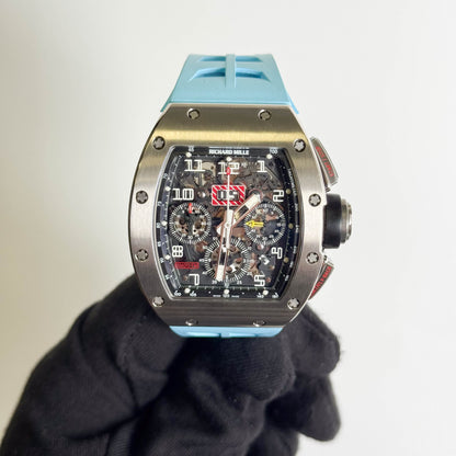 Richard Mille RM011 FM "Filipe Massa" 50 x 40mm Skeletonized Dial Watch Ref# RM011