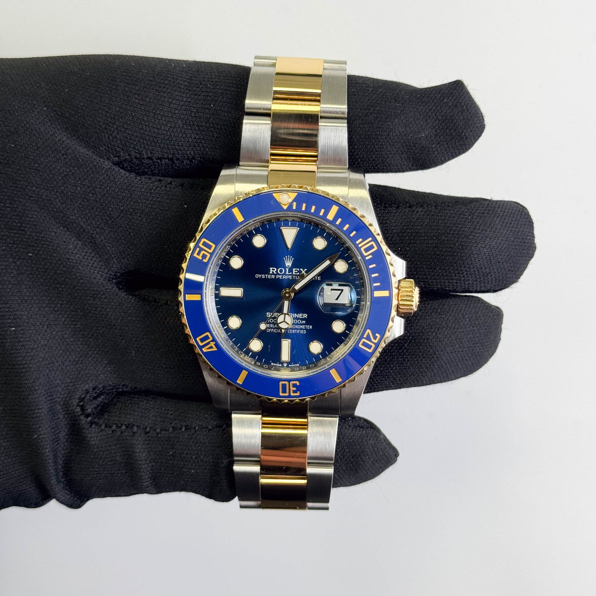Rolex Submariner 41mm Blue Dial Watch Ref#  126613LB